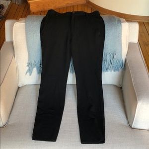 Black kit and ace stretchy trousers